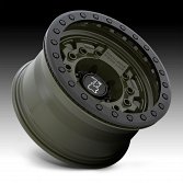 Black Rhino Avenger Beadlock OD Green Custom Truck Wheels 2